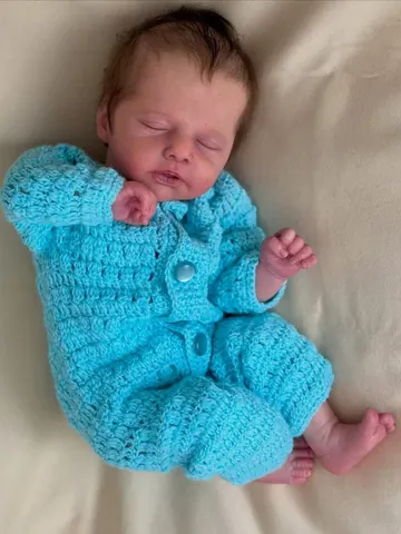 Luna Sleeping Silicone Baby 3 Thumb product photo