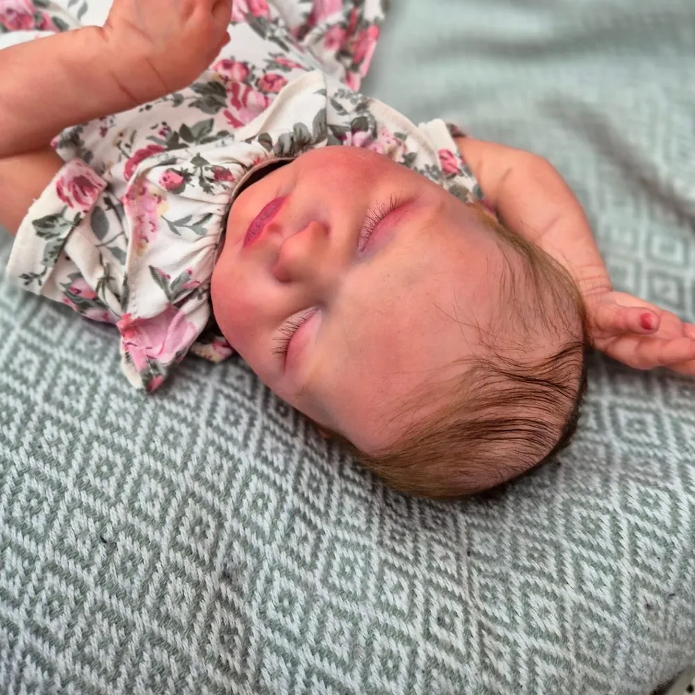Mila Open Eyes Reborn Doll silicone reborn baby doll, photo 1 of 5