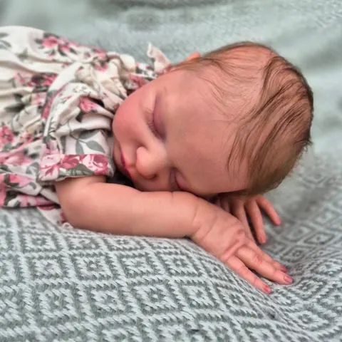 Mila Open Eyes Reborn Doll 3 Thumb product photo