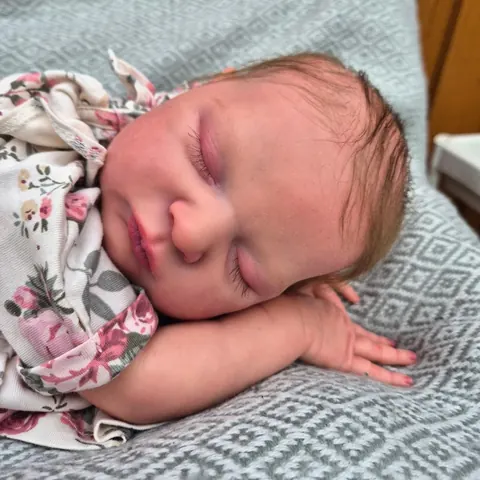 Mila Open Eyes Reborn Doll 4 Thumb product photo