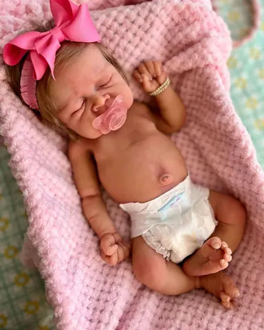 Tessa Sleeping Silicone Doll 4 Thumb product photo